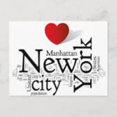 New York City Briefkaart (Voorkant)
