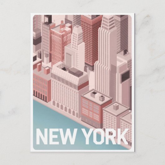 New York City Briefkaart (Voorkant)