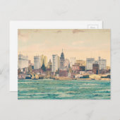 New York City Briefkaart (Voorkant / Achterkant)