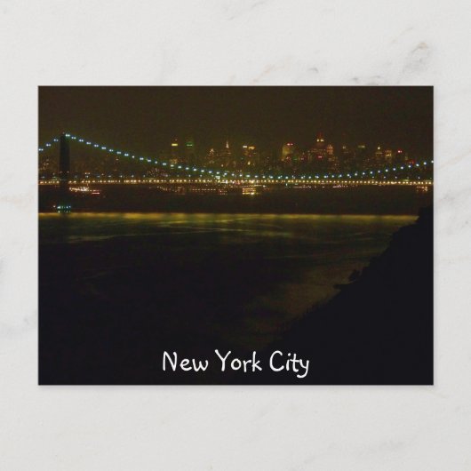 New York City Briefkaart (Voorkant)