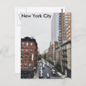 New York City Briefkaart (Voorkant / Achterkant)