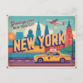 New York City Briefkaart (Voorkant)