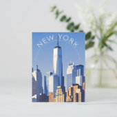 New York City Briefkaart (Staand voorkant)