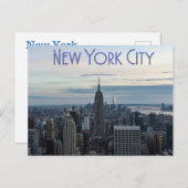 New York City Briefkaart (Voorkant / Achterkant)
