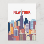 New York City Briefkaart (Voorkant)