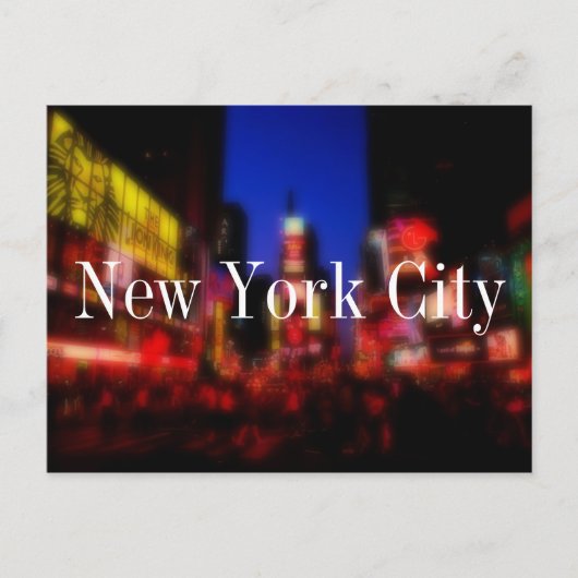 New York City Briefkaart (Voorkant)