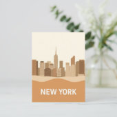 New York City Briefkaart (Staand voorkant)