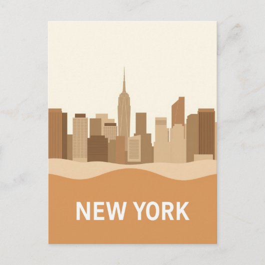 New York City Briefkaart (Voorkant)