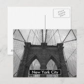 New York City Briefkaart (Voorkant / Achterkant)