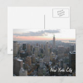 New York City Briefkaart (Voorkant / Achterkant)