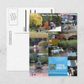 New York City Briefkaart (Voorkant / Achterkant)