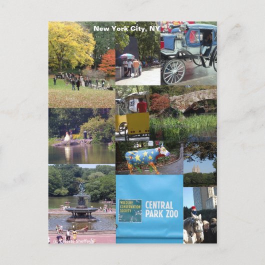 New York City Briefkaart (Voorkant)