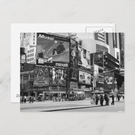 New York City Briefkaart (Voorkant / Achterkant)