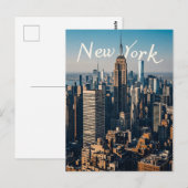 New York City Briefkaart (Voorkant / Achterkant)
