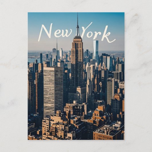 New York City Briefkaart (Voorkant)