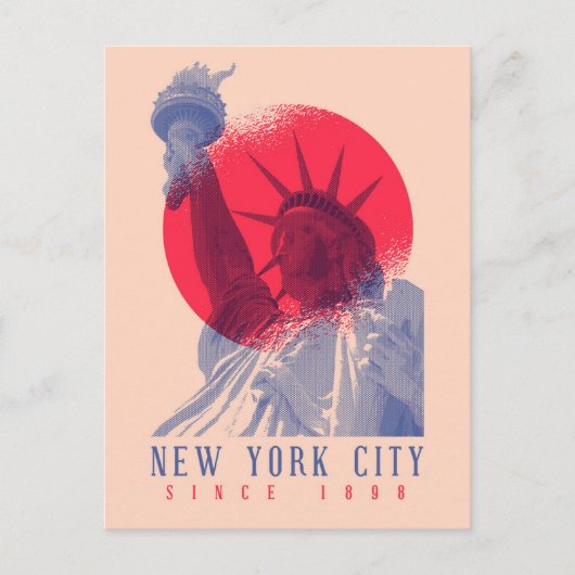 New York City Briefkaart (Voorkant)