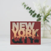 New York City Briefkaart (Staand voorkant)