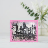 New York City Briefkaart (Staand voorkant)