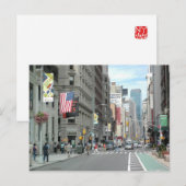 New York City Briefkaart (Voorkant / Achterkant)