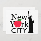 New York City Briefkaart (Voorkant / Achterkant)