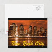 New York City Briefkaart (Voorkant / Achterkant)