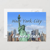 New York City Briefkaart (Voorkant / Achterkant)