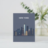 New York City Briefkaart (Staand voorkant)