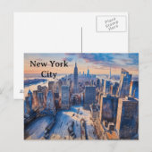 New York City Briefkaart (Voorkant / Achterkant)