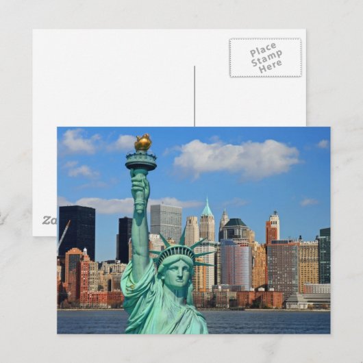 NEW YORK CITY BRIEFKAART (Voorkant / Achterkant)