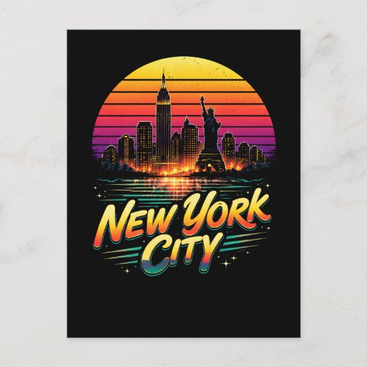 New York City Briefkaart (Voorkant)
