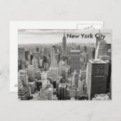 New York City Briefkaart (Voorkant / Achterkant)