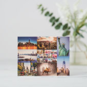 New York City Briefkaart (Staand voorkant)