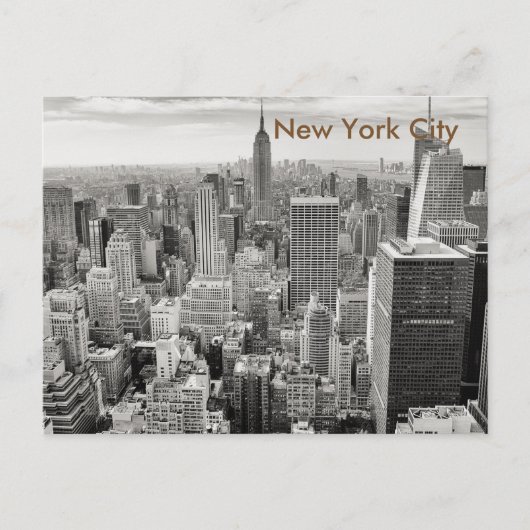 New York City Briefkaart (Voorkant)