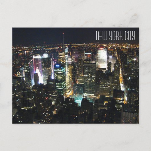 New York City Briefkaart (Voorkant)