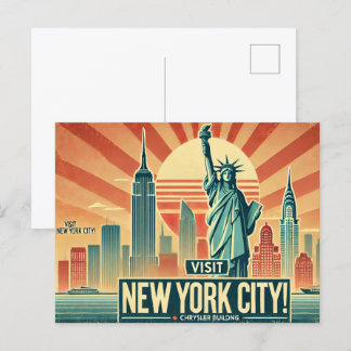 New York City briefkaarten