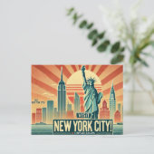 New York City briefkaarten (Staand voorkant)