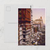 New York City Broadway 1900 -  Amerika Briefkaart (Voorkant / Achterkant)