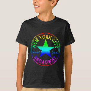 New York City Broadway Theater Nyc Verenigde State T-shirt