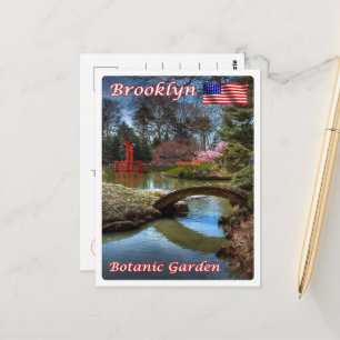 New York City - Brooclyn Botanic Garden - VS - Briefkaart