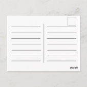 New York City Brooklyn Bridge auto Briefkaart (Achterkant)