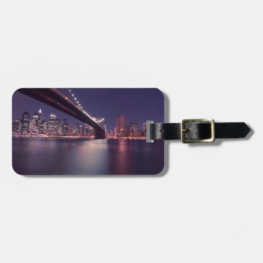 New York City Brooklyn Bridge Bagagelabel (Voorkant horizontaal)