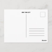 New York City - Brooklyn Bridge Briefkaart (Achterkant)