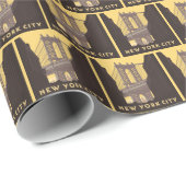 New York City | Brooklyn Bridge Cadeaupapier (Rol Hoek)