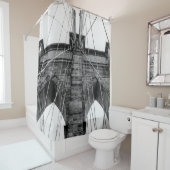 New York City Brooklyn Bridge Douchegordijn (In situ)