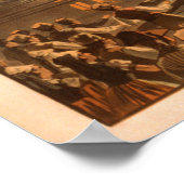 New York City Brooklyn Bridge "Excelsior" Poster (Hoek)