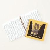 New York City | Brooklyn Bridge Notitieboek (Binnen)