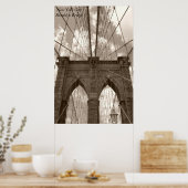 New York City Brooklyn Bridge Poster (Keuken)