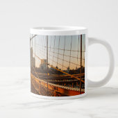 New York City Brooklyn Bridge Sunrise Grote Koffiekop (Rechts)