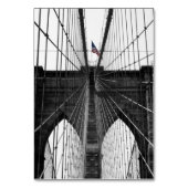 New York City Brooklyn Bruiloft Kaart (Achterkant)