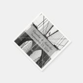 New York City Brooklyn Bruiloft Servetten (Hoek)